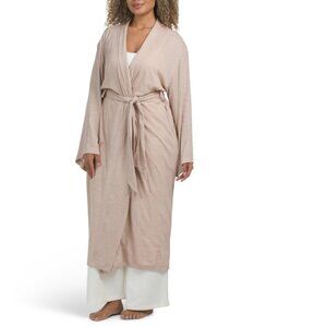 REVERIEE Beige Theodore Robe